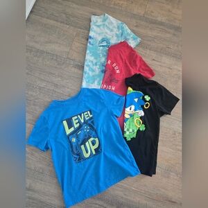 Cat & Jack Kids Tees - Blue, Red, Black